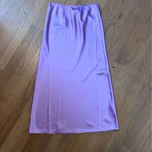 Anthropologie Lilac Pencil Skirt